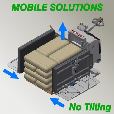 pallet changer mobile solutions no tilting side press