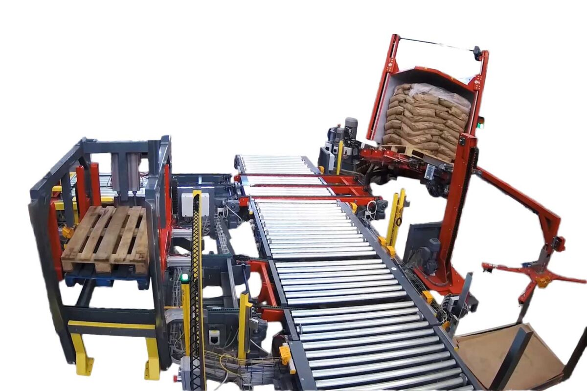 Heavy-duty pallet flipper for high-capacity loads