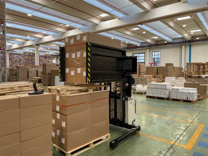 carton clamp attachment for clamp handling - box clamp forklift